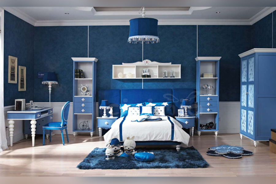 藍色海洋兒童家具