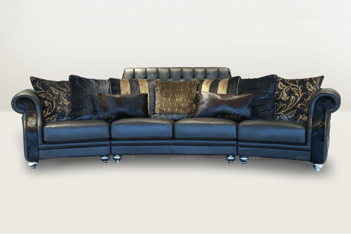 高檔歐式真皮沙發