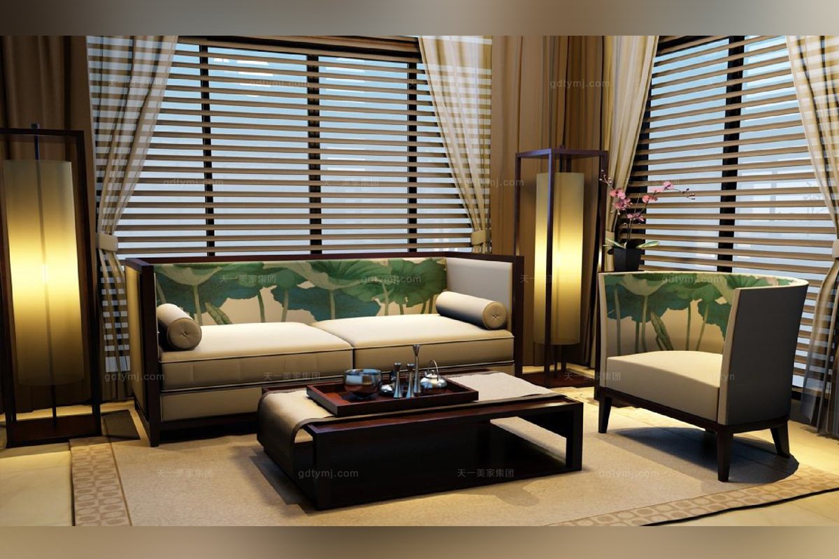 新中式風格沙發