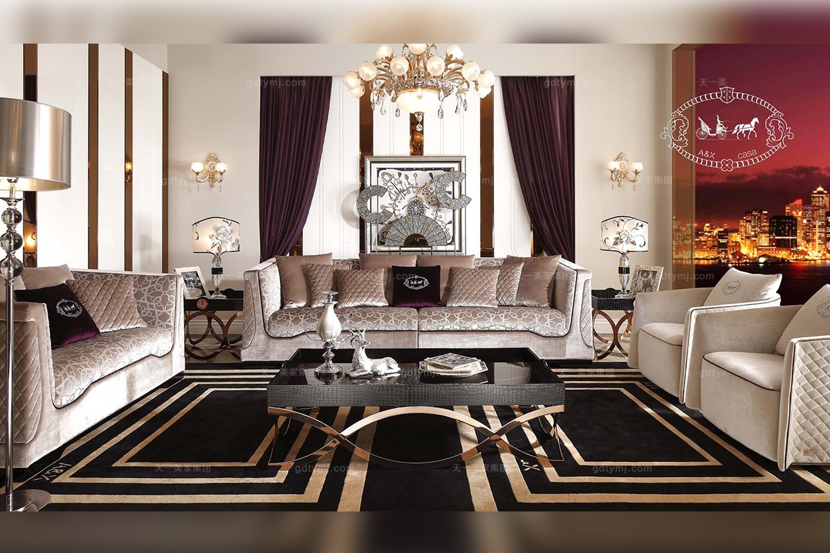 后現代三位沙發