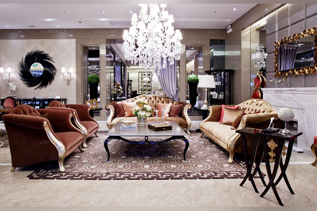 新古典布藝沙發