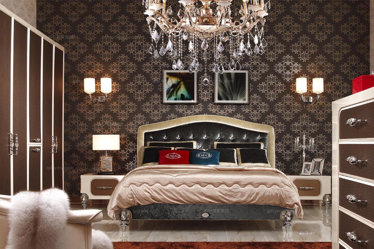 高檔家具后現代床頭柜