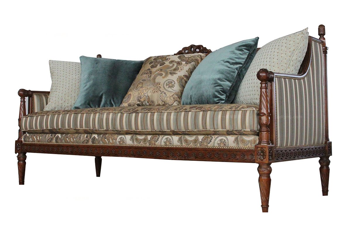 美式雙人沙發